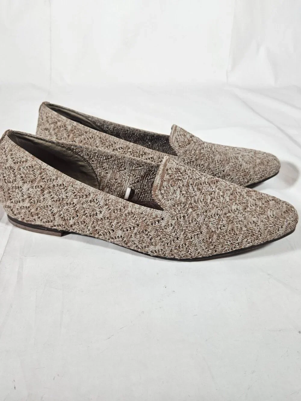 Skechers Cleo Loafers Women's Size 9.5 Tan Slip-On Shoes Air Cooled Memory Foam
